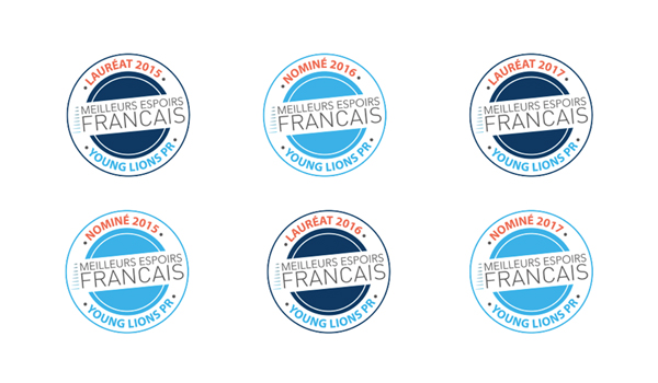 Logo Nominé et Laureat pour les Meilleurs Espoirs Français