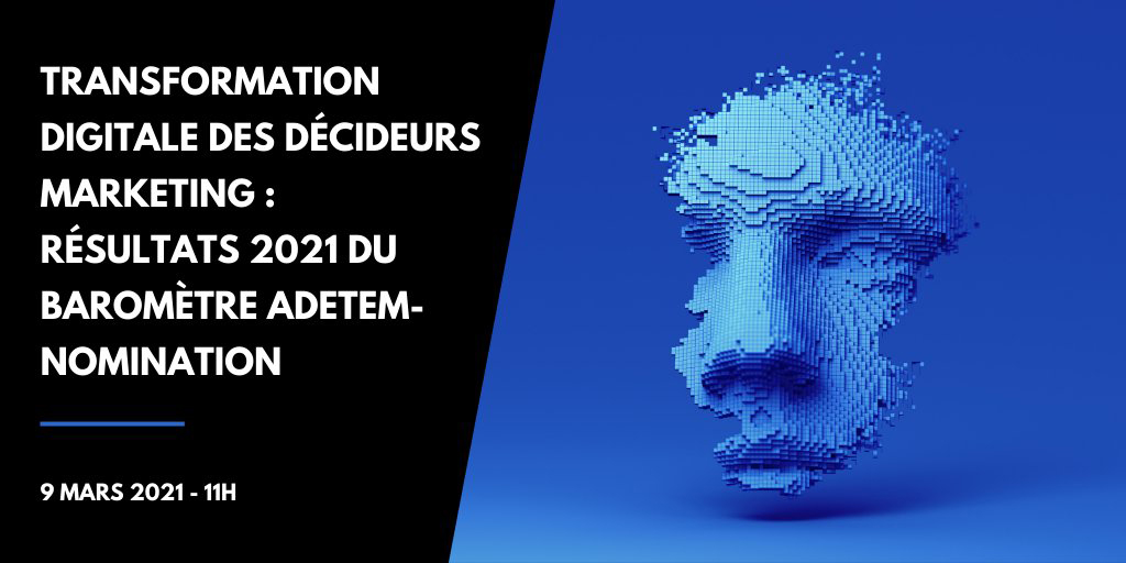 Transformation digitale des décideurs Marketing résultats 2021 par l