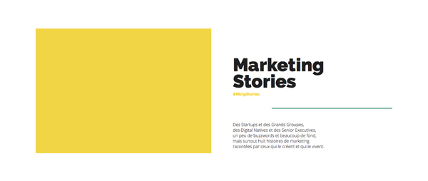 Marketing-Stories par le CMIT IT
